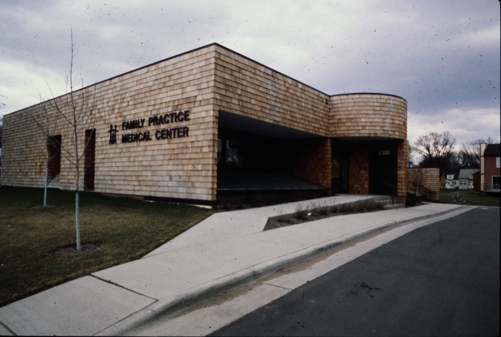 The original Family Practice Medical Center building shortly after the program's 1973 founding